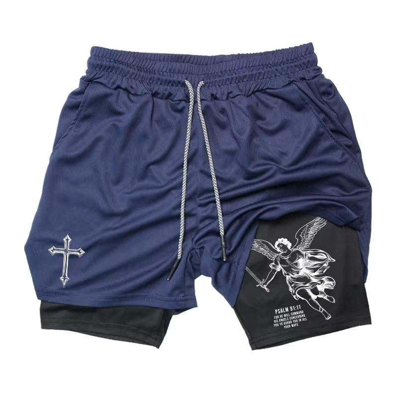 St.Michael the Archangel Gym Performance Shorts