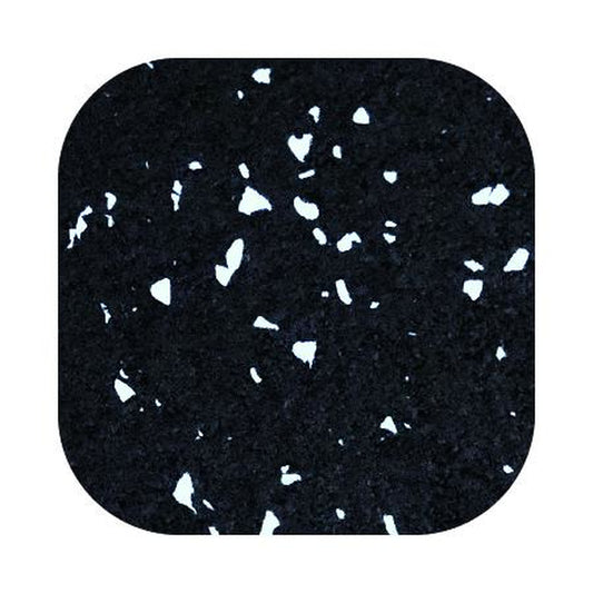 AIRHOP 0.79-Inch Thick 48 Sq Ft Exercise Equipment Mats - 12 Interlocking Rubber Tiles with High-Density EVA Foam for Home Gym Flooring, Ideal for Heavy Weight Workouts, Black & White