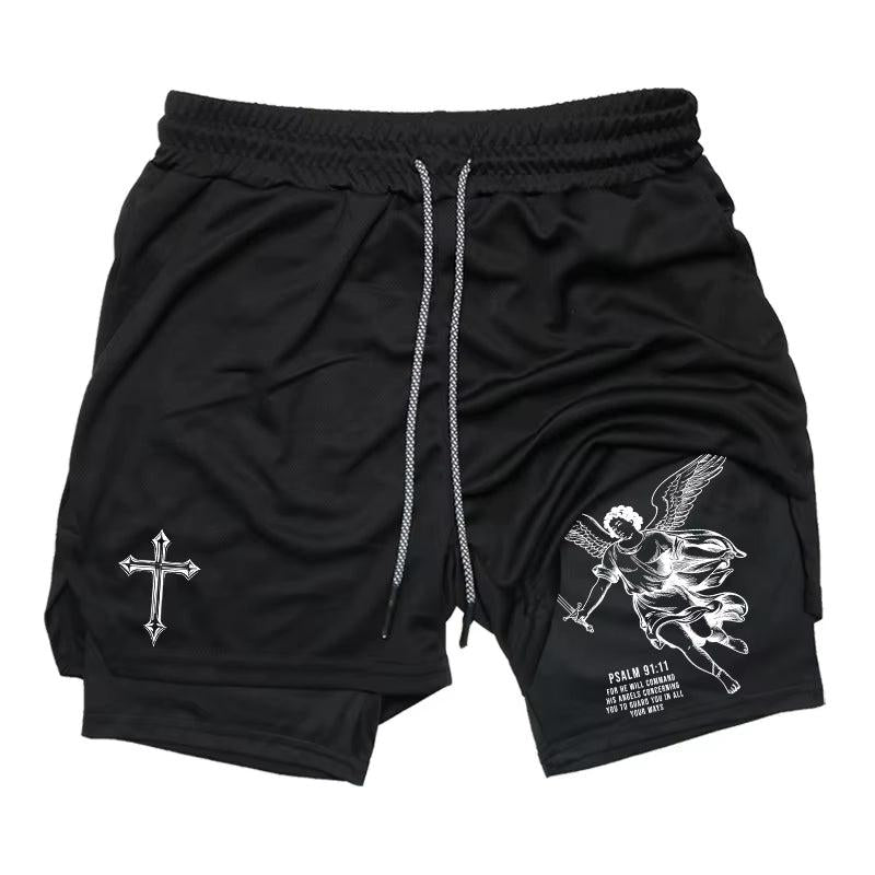 St.Michael the Archangel Gym Performance Shorts