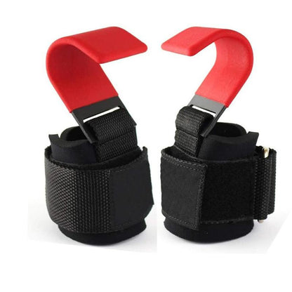 Weight Lifting Hooks, 2/4 Counts Heavy Duty Lifting Wrist Straps, Pull Ups Deadlift Straps, Weight Lifting Grips for Home Gym, Gym Accessories