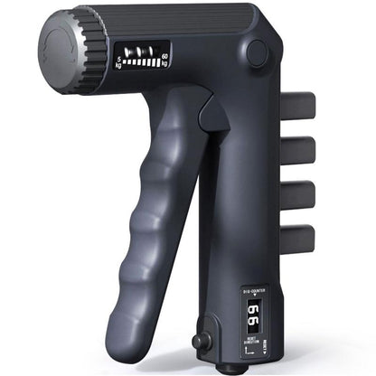 Funny Hand Grip Strengthener Workout Kit (5 Pack) Forearm Grip Adjustable Resistance Hand Gripper, Finger Exerciser, Finger Stretcher, Grip Ring & Stress Relief Grip Ball for Athletes