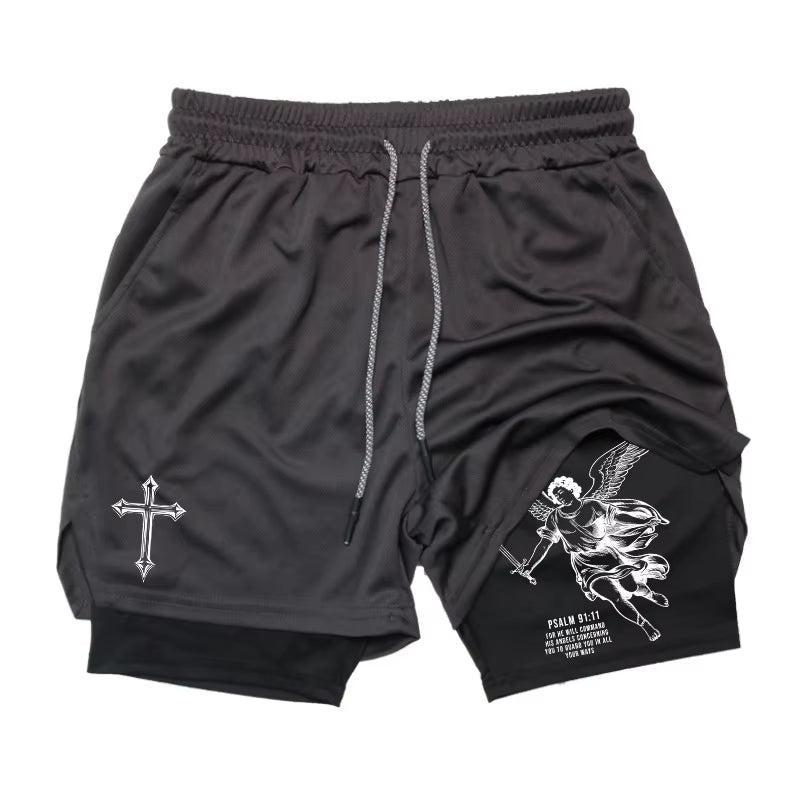 St.Michael the Archangel Gym Performance Shorts