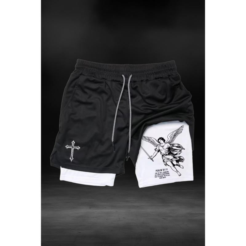 St.Michael the Archangel Gym Performance Shorts