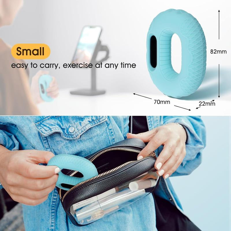 Bluetooth Hand Grip Strengthener and Forearm Exerciser for Enhanced Grip Training and Stress Relief